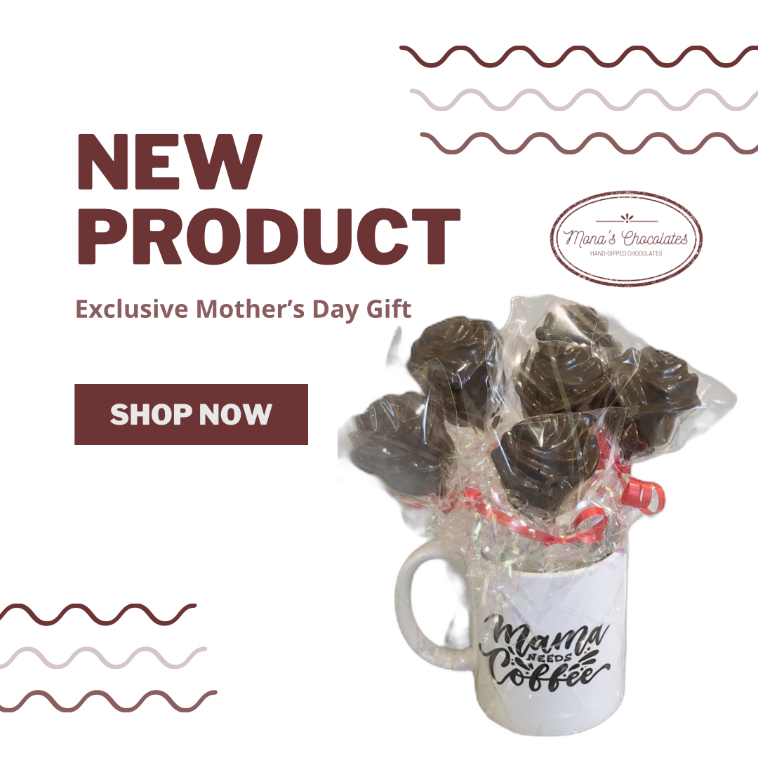 Mama Needs Coffee Gift Mug & Chocolate Roses