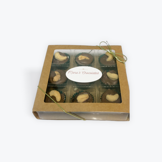 Gourmet Milk Chocolate Cashew Gift Box