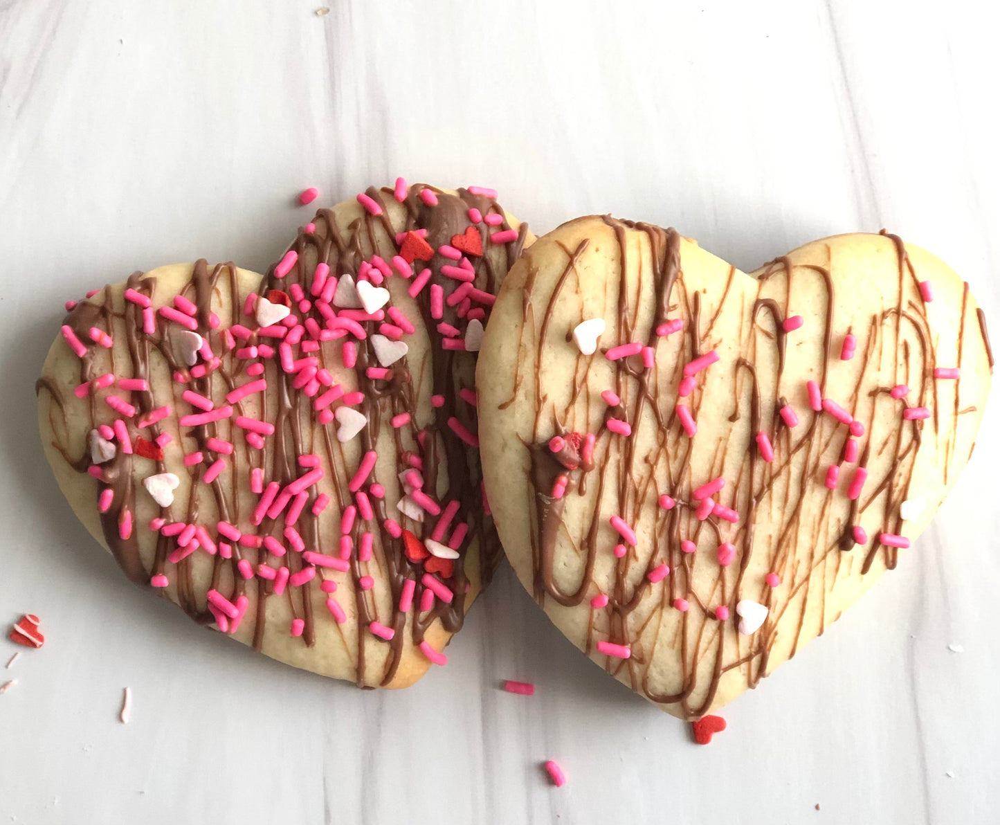 Heart Shaped Cutout Sugar Cookies