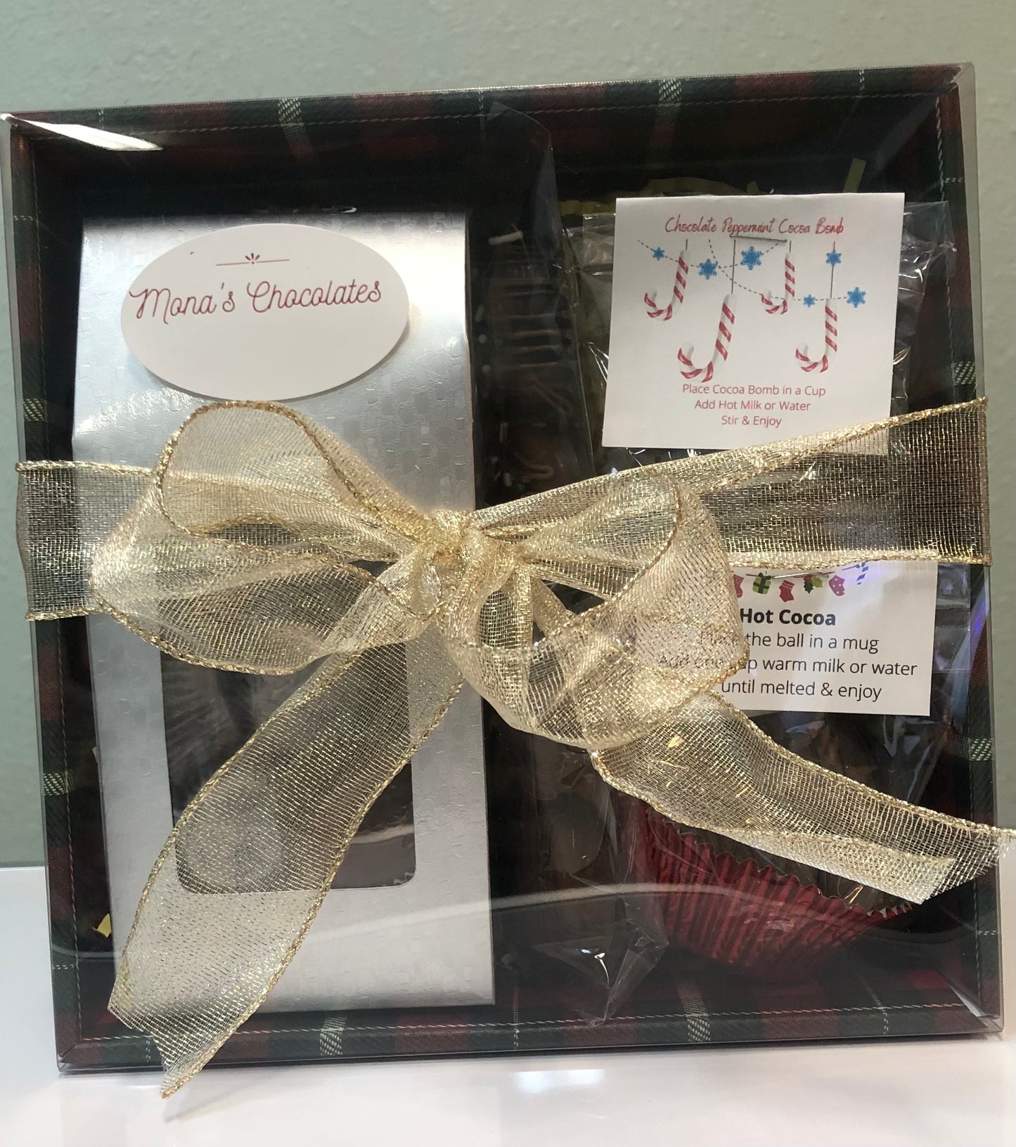 Chocolate Gift Box Peanut Butter Meltaway & Hot Cocoa