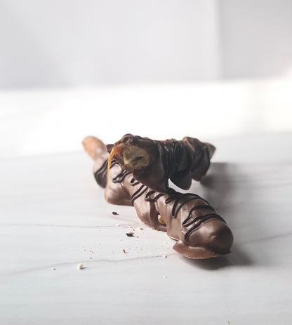 Chocolate Caramel Pretzel Rod