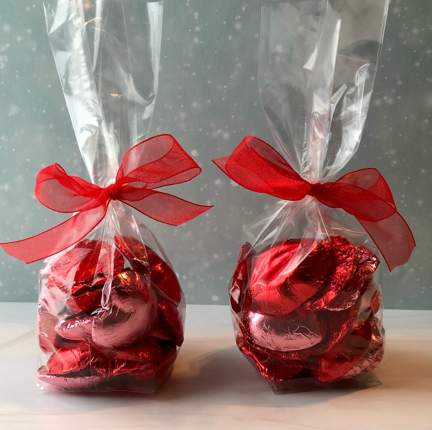 Chocolate Hearts and Lips Gift Bag