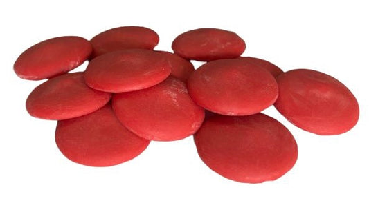 Clasen Alpine Red Chocolate Confectionery Candy Melts 1 LB