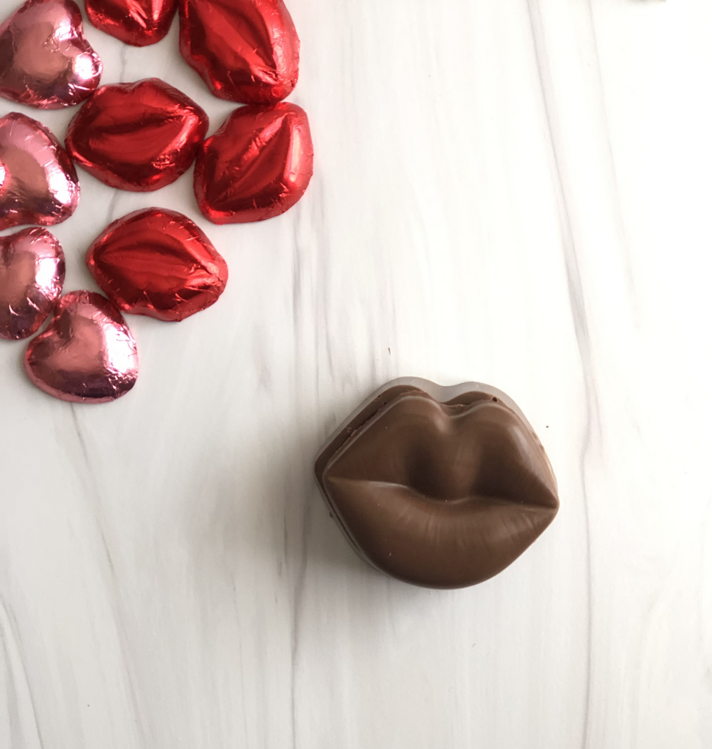 Edible Chocolate Lips Gift Box