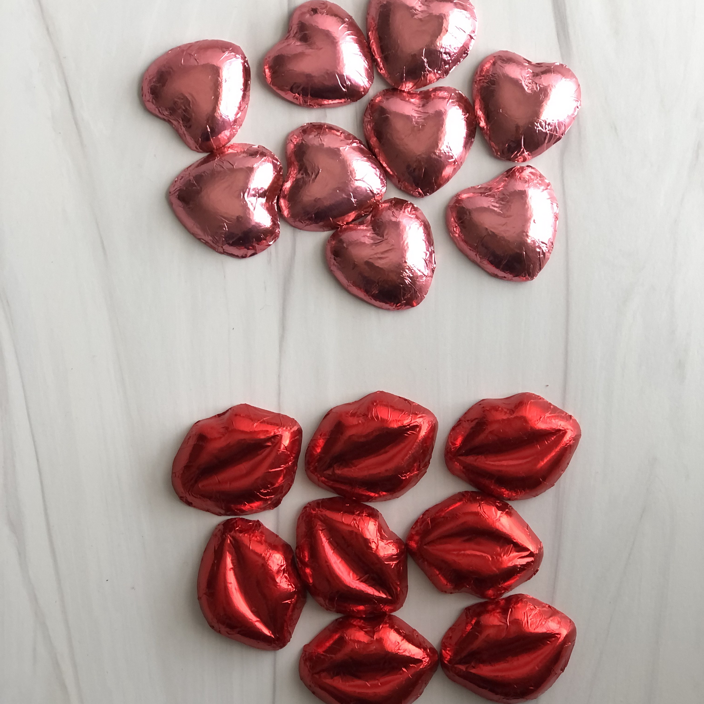 Chocolate Hearts and Lips Gift Bag