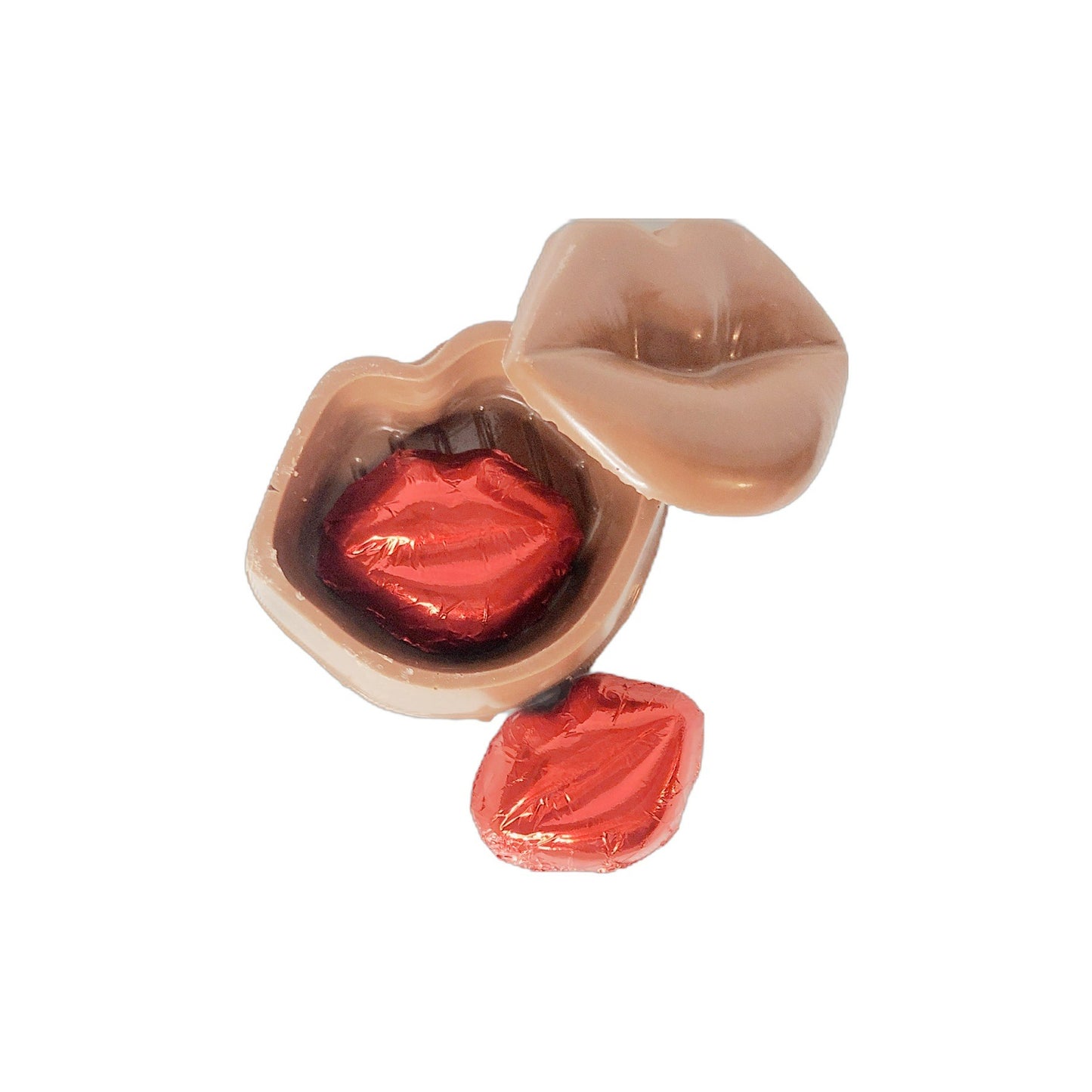 Edible Chocolate Lips Gift Box